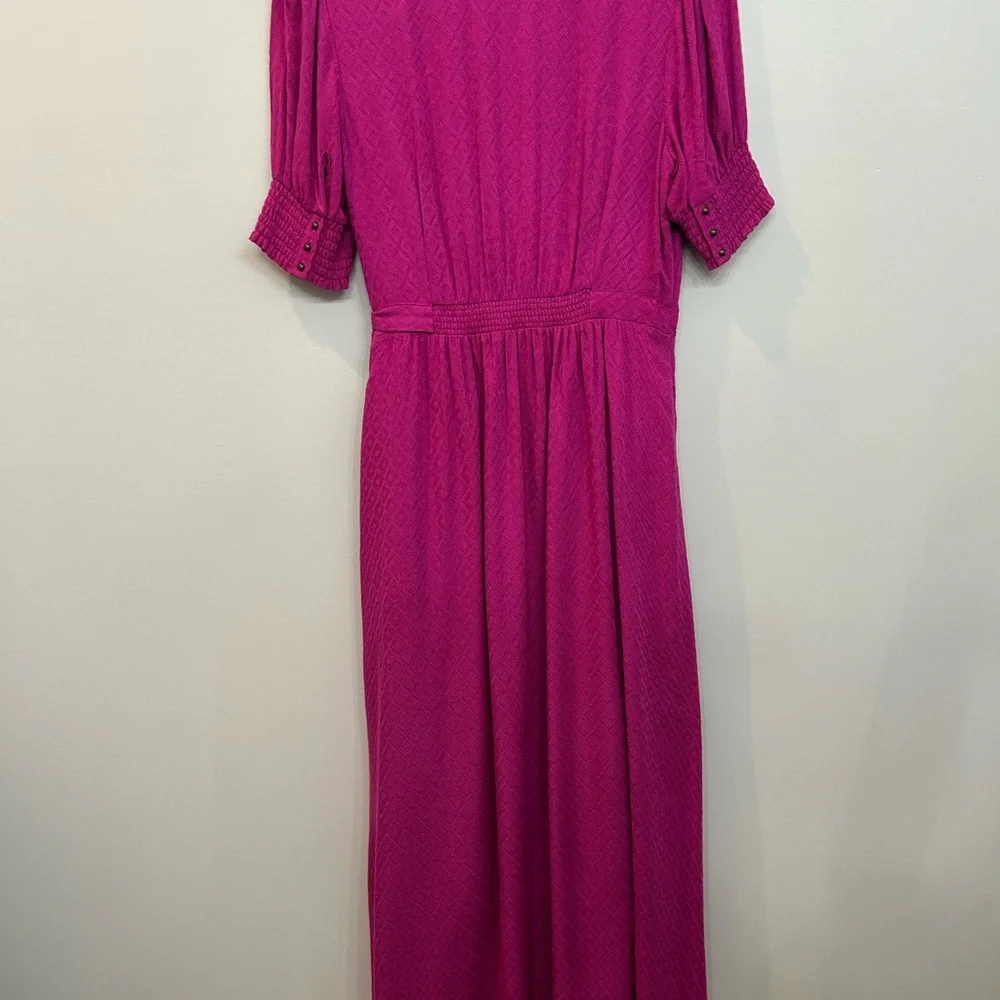 Anthropologie Pink Midi Dress - Picture 9 of 14